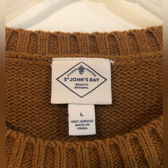 ST JOHN’S BAY HELLO SWEATER, Size L - Picture 3 of 5